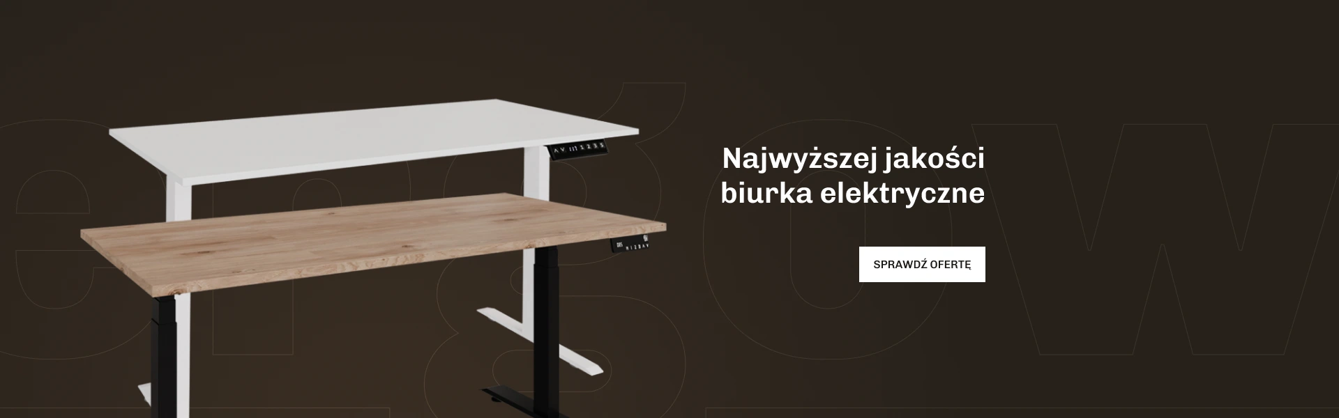 Najwyższej jakości biurka elektryczne